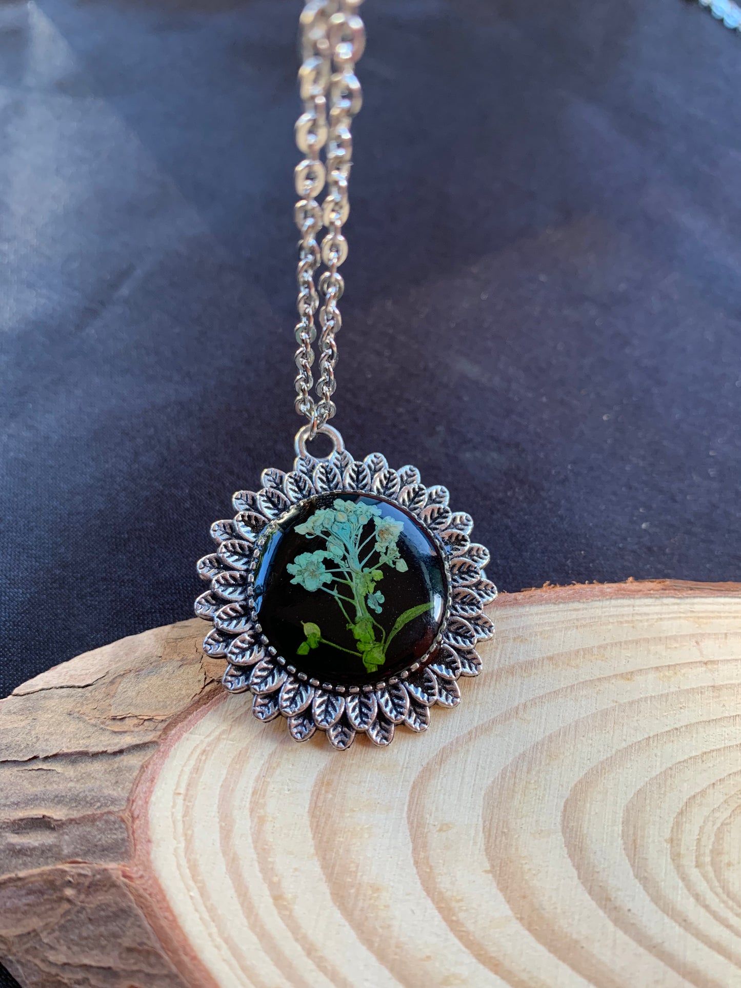 Antique Silver Bloom