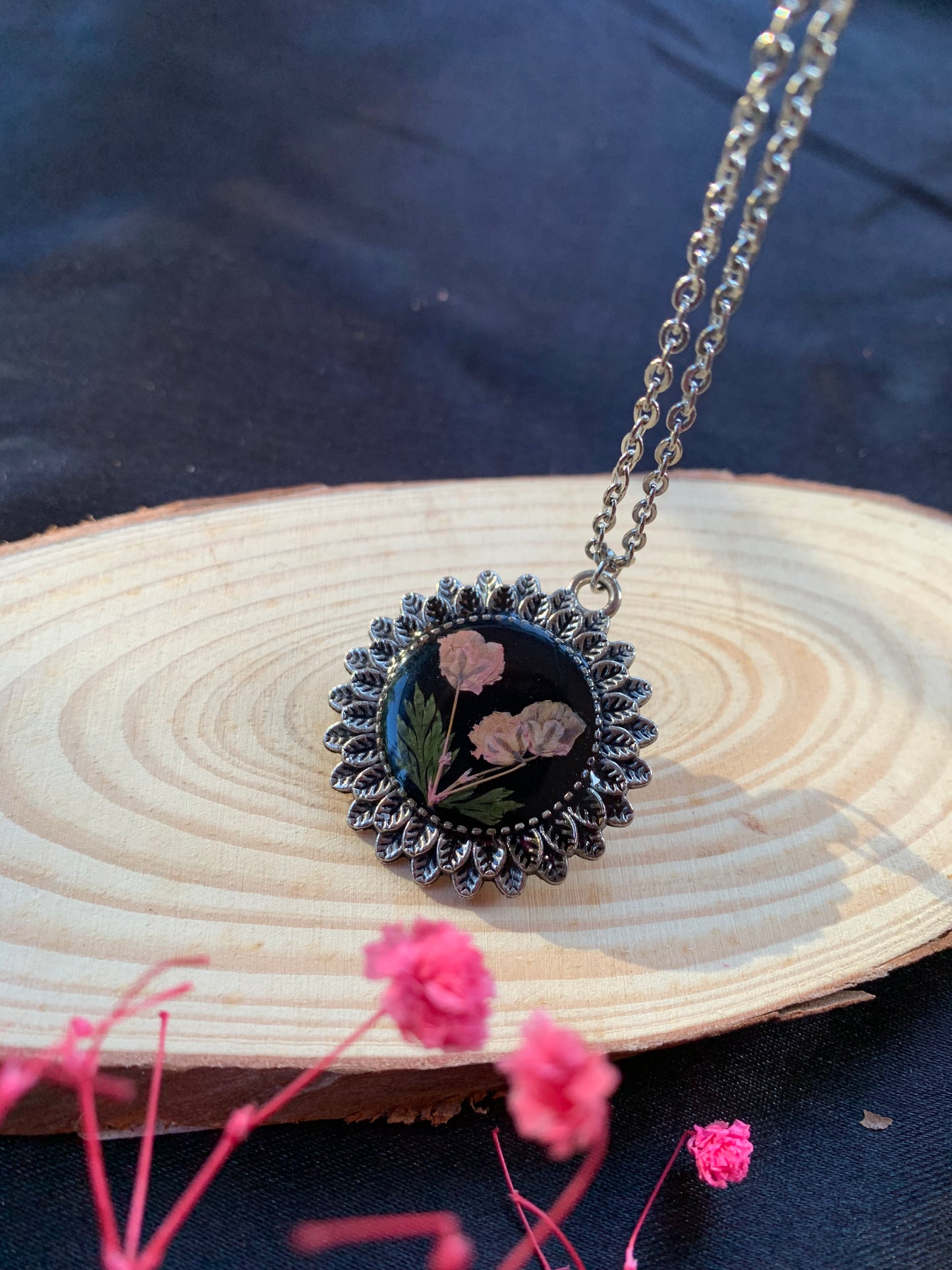 Antique Silver Bloom
