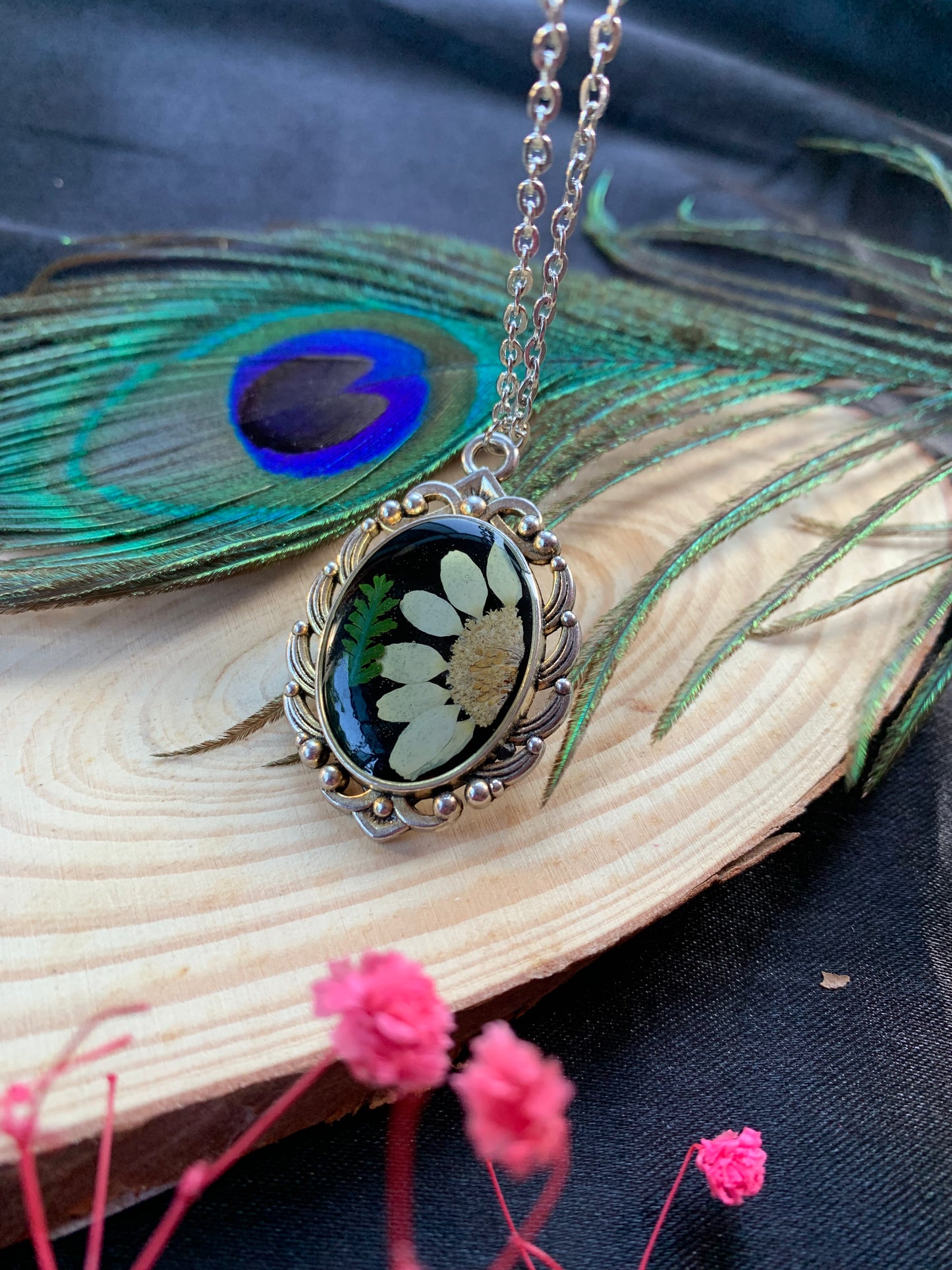 Antique Silver Bloom