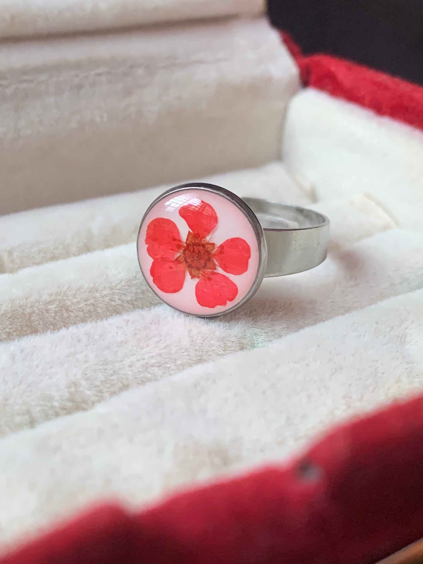 Petal Whispers Blossom Ring