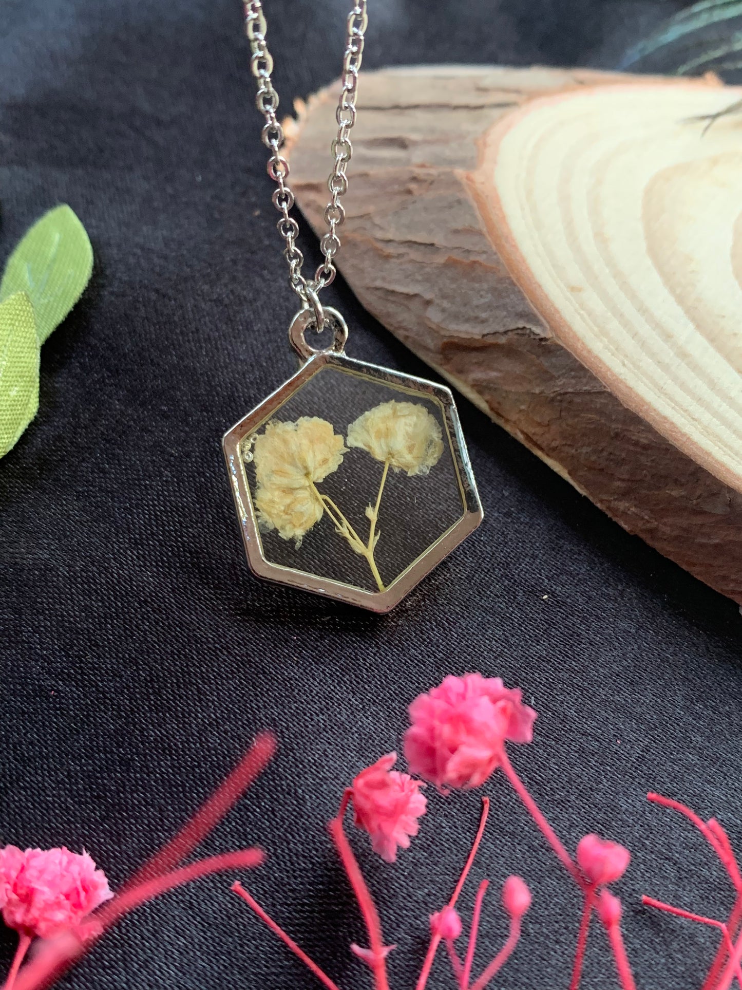 Hexagon Serenity Pendant