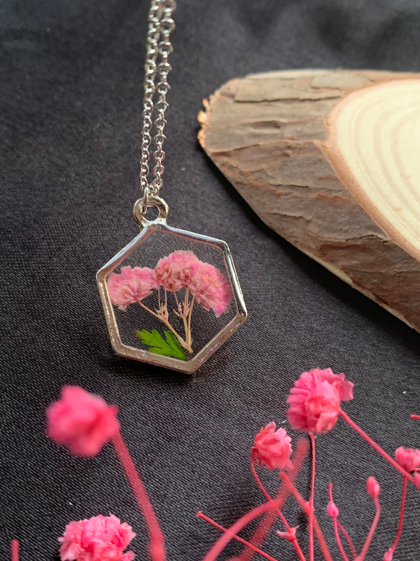 Hexagon Serenity Pendant