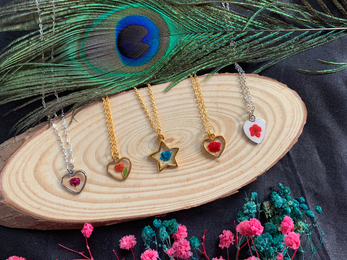 Sweetheart & Star Pendant