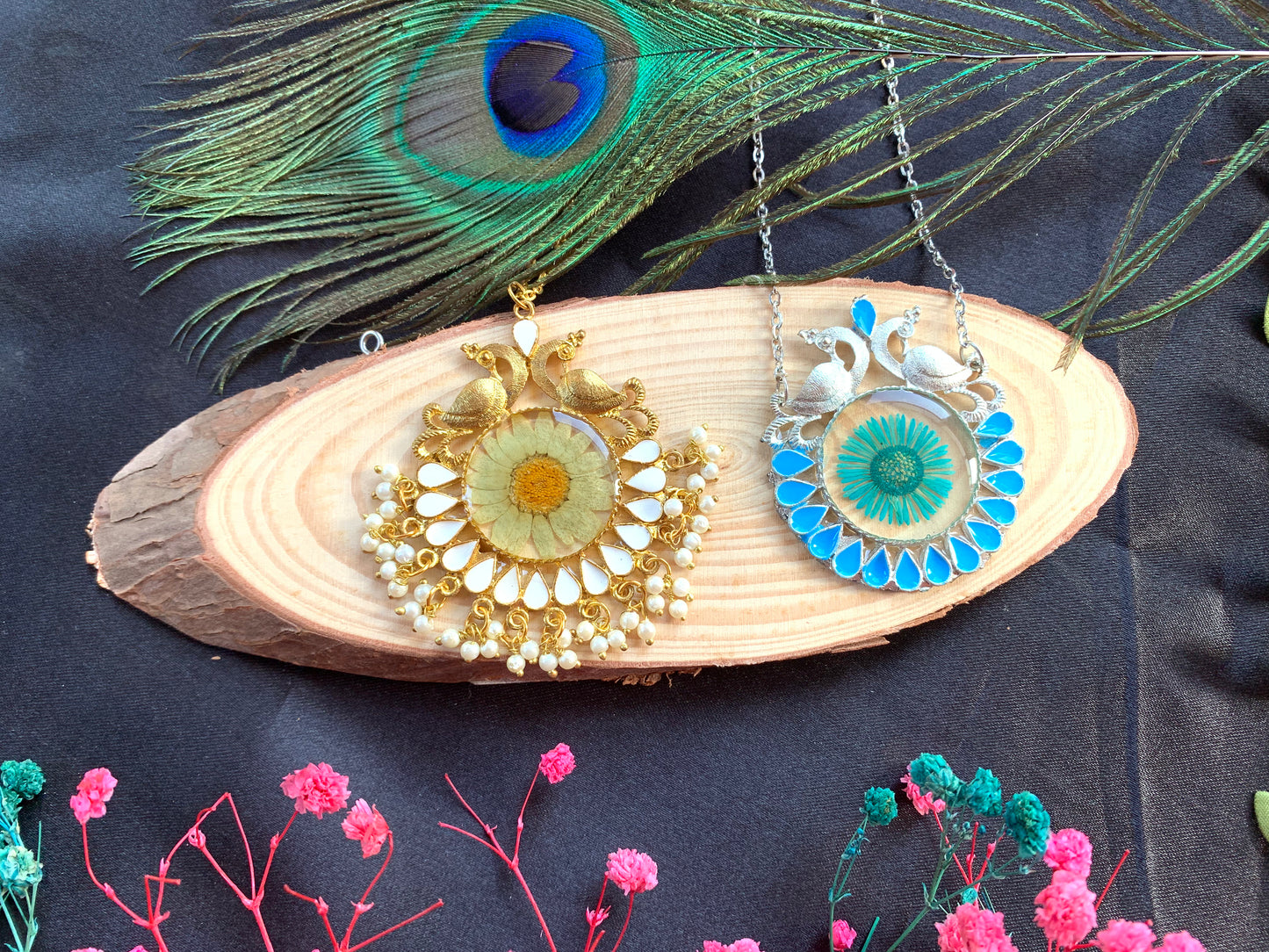 Ethnic Peacock Pendant