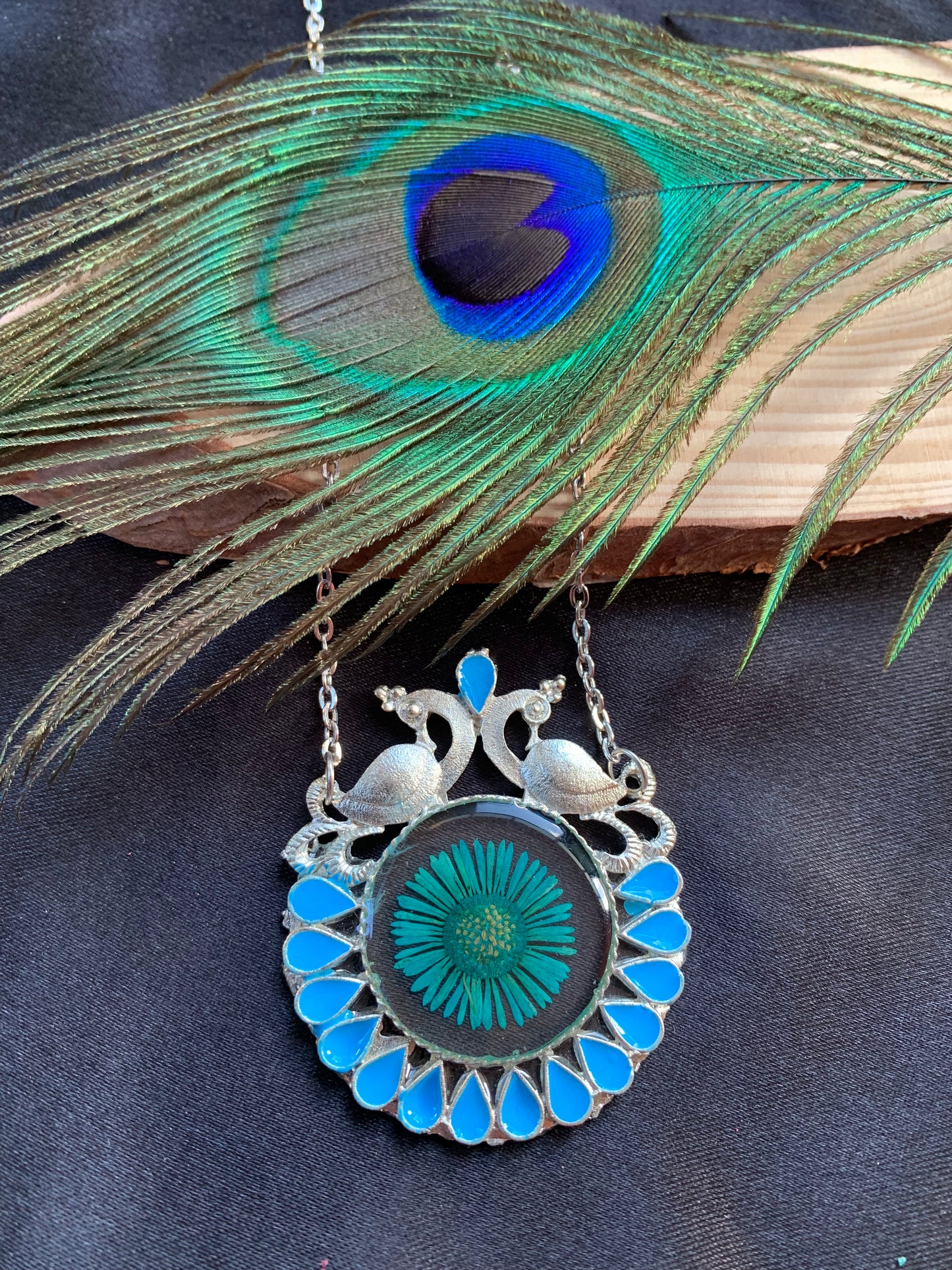 Ethnic Peacock Pendant