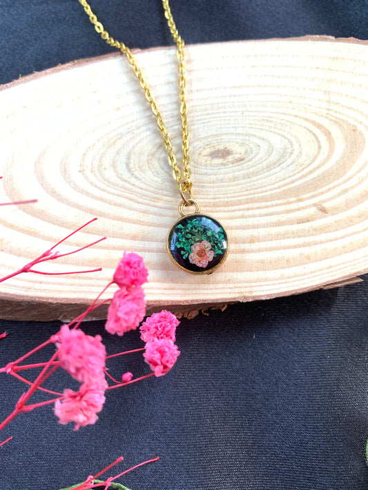 Mini Floral Duo Pendant