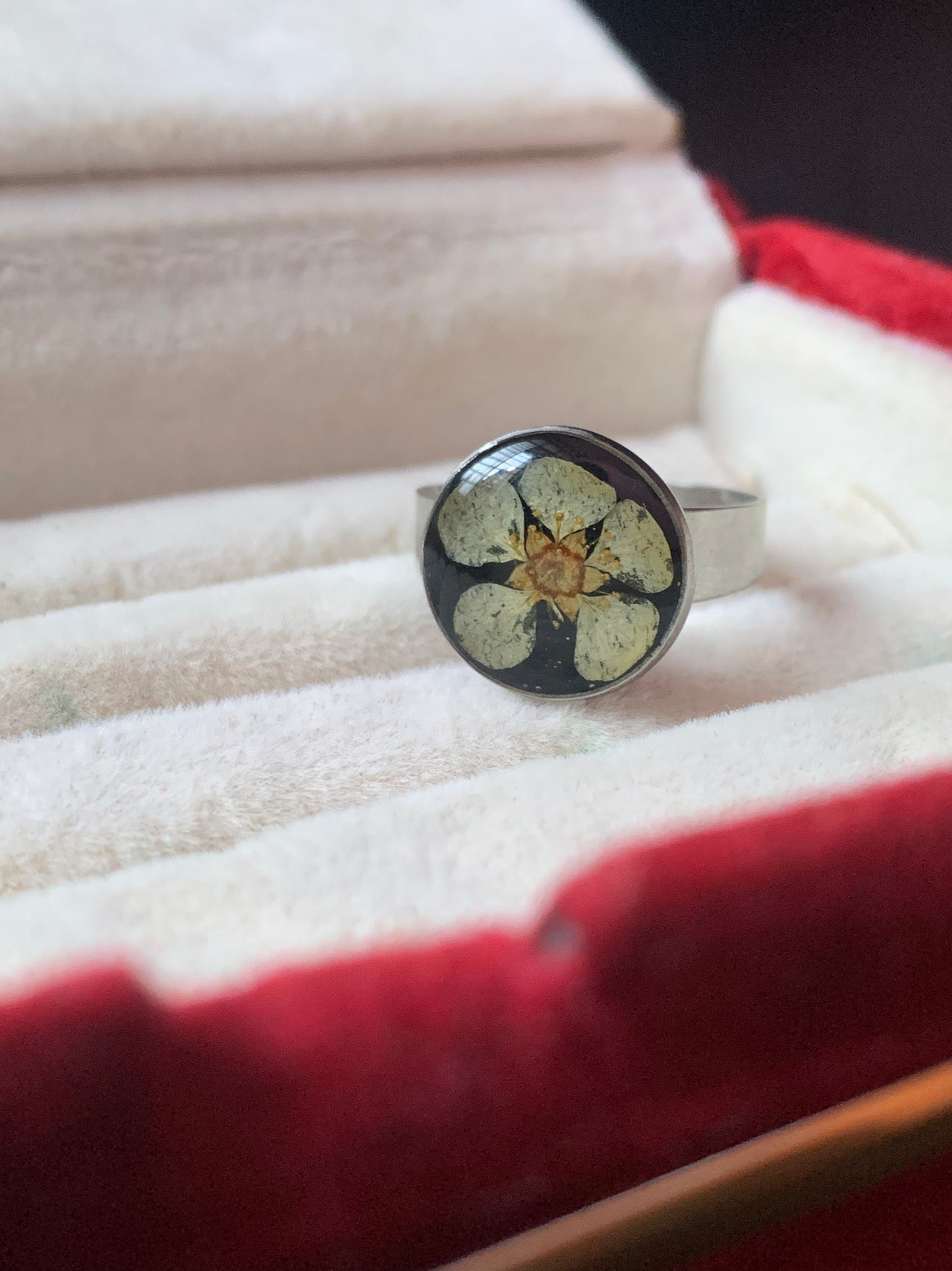 Petal Whispers Blossom Ring