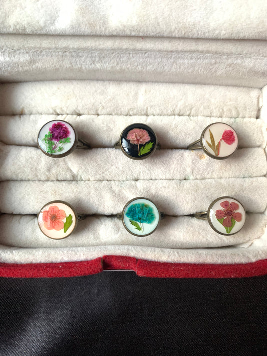 Timeless Floral Rings