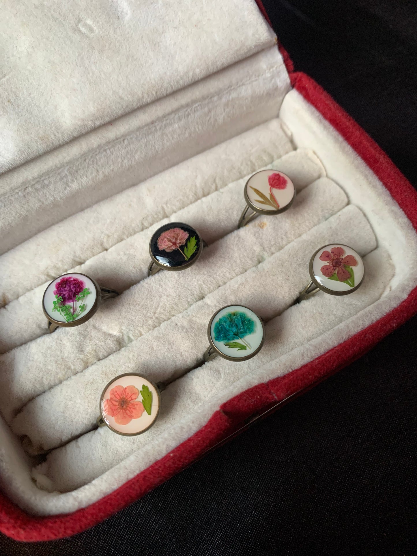 Timeless Floral Rings