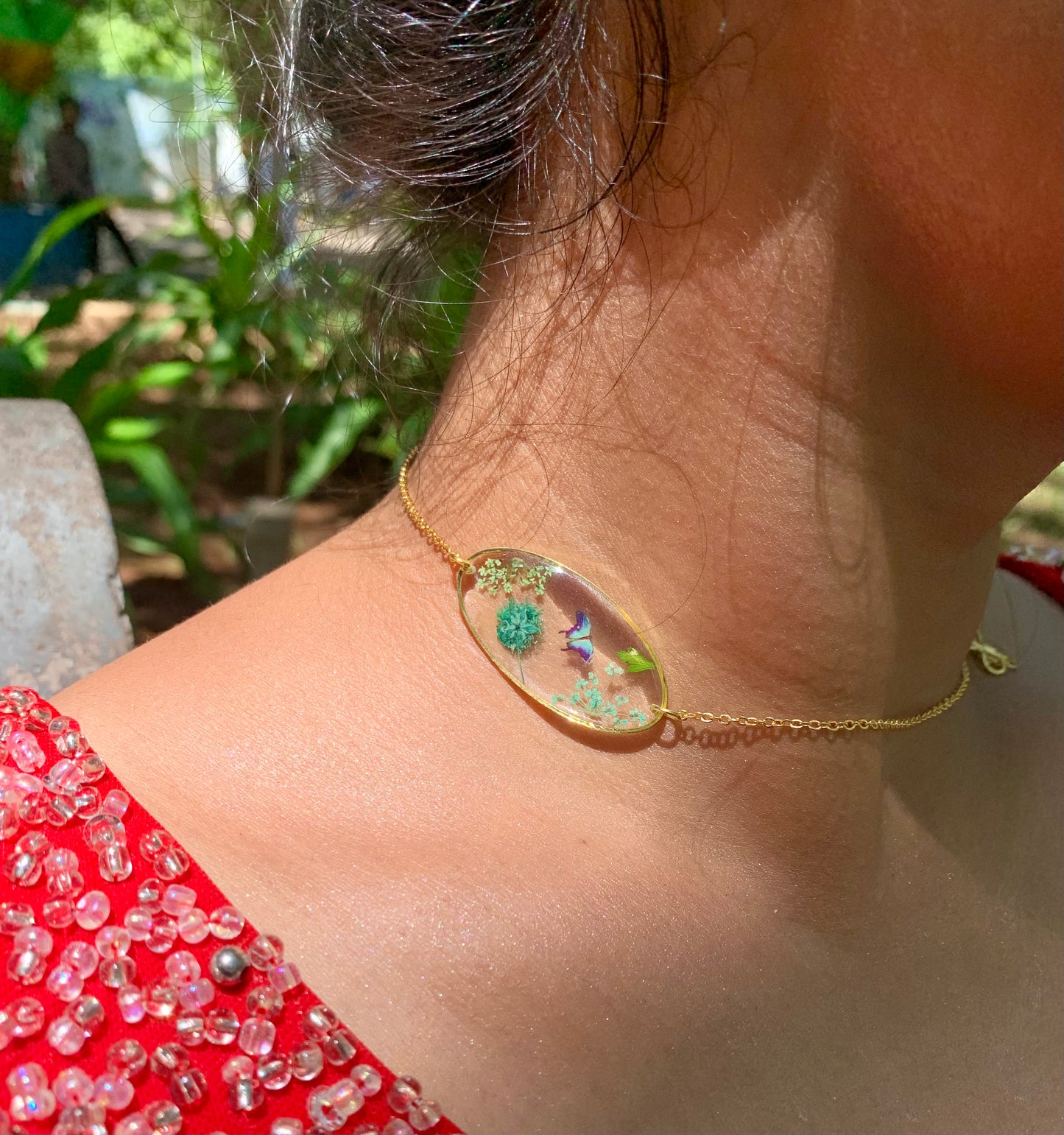 Eden Bloom Choker / Short Necklace